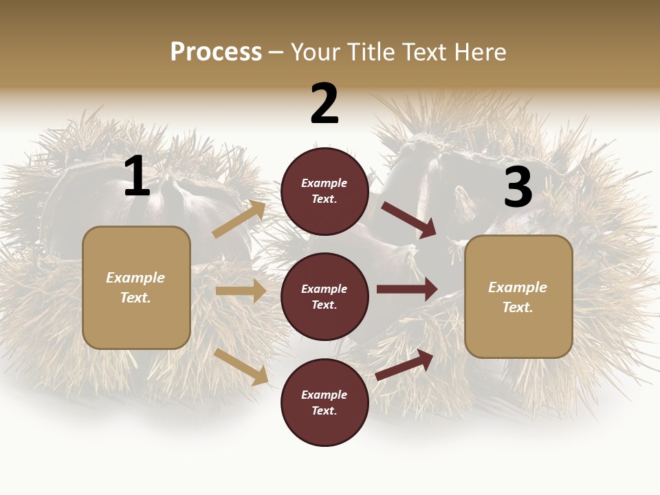 White Healthy Seeds PowerPoint Template