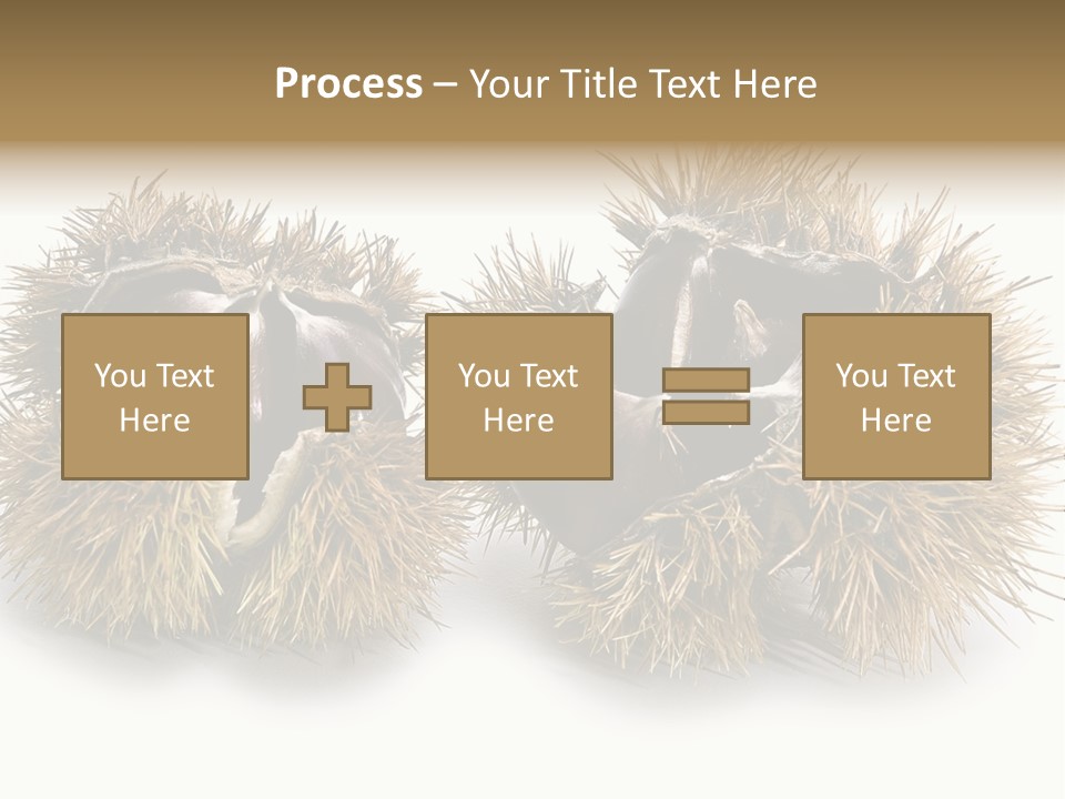 White Healthy Seeds PowerPoint Template