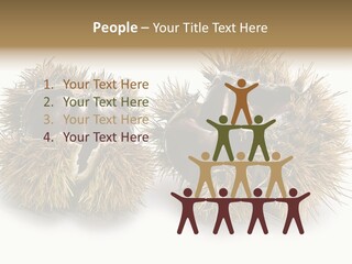 White Healthy Seeds PowerPoint Template