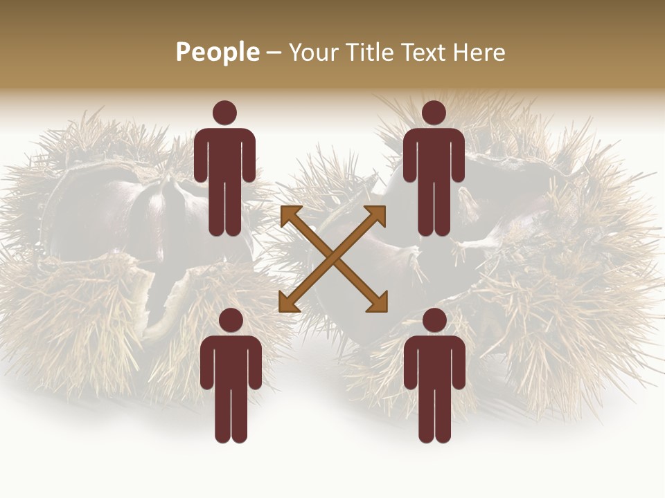 White Healthy Seeds PowerPoint Template