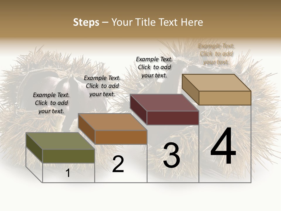 White Healthy Seeds PowerPoint Template