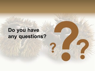 White Healthy Seeds PowerPoint Template