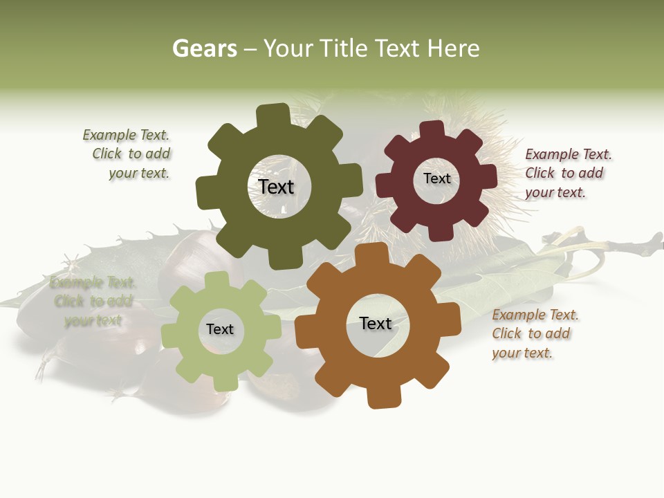 Autumn Brown Organic PowerPoint Template