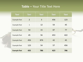 Autumn Brown Organic PowerPoint Template