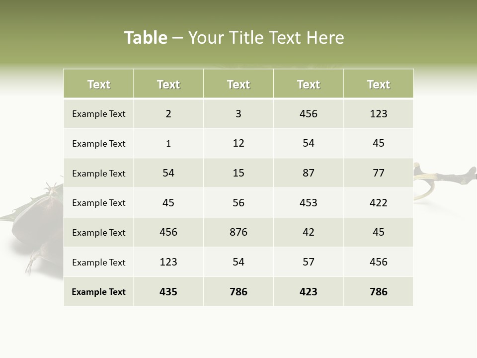 Autumn Brown Organic PowerPoint Template