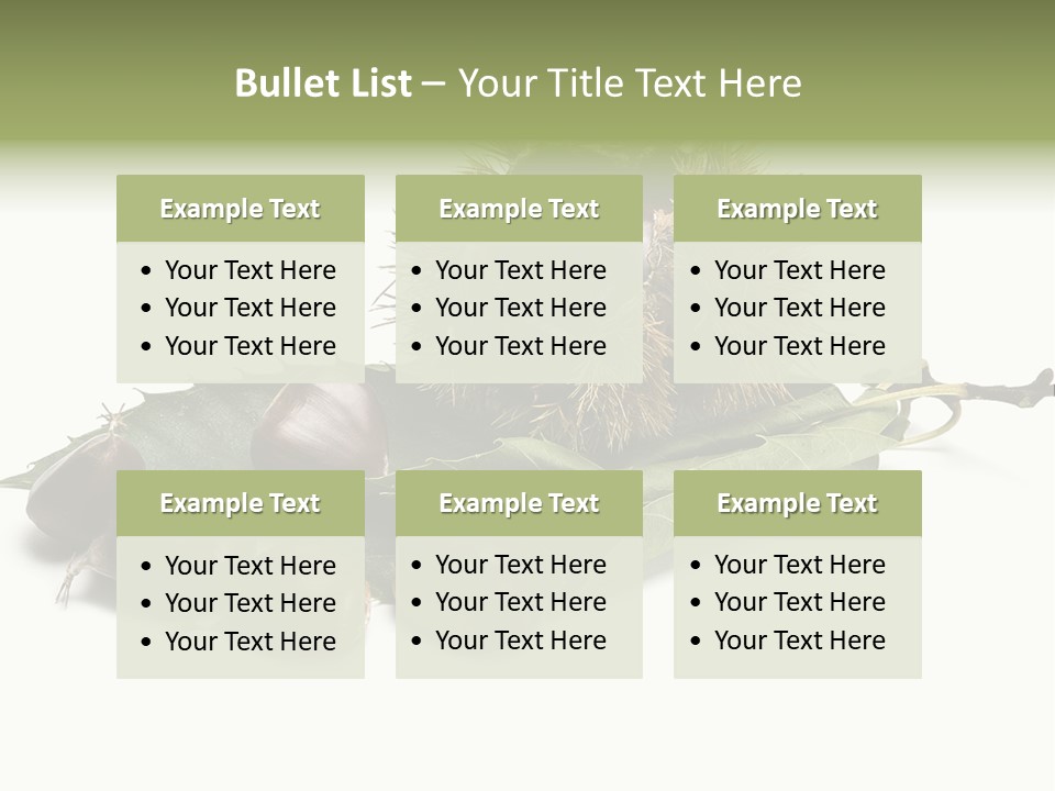 Autumn Brown Organic PowerPoint Template