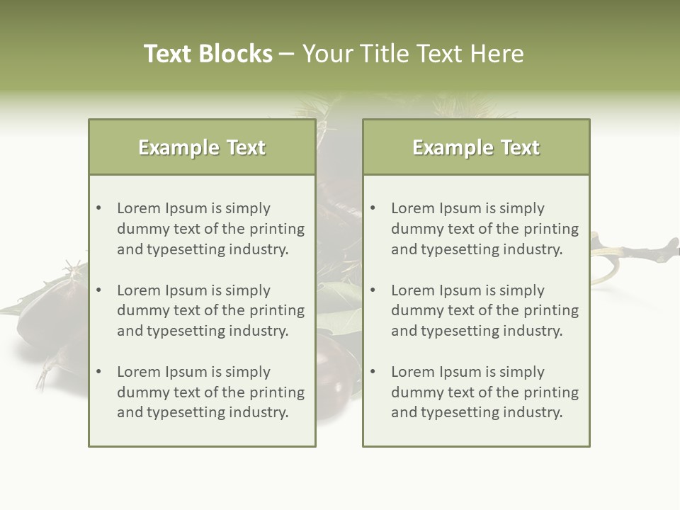 Autumn Brown Organic PowerPoint Template