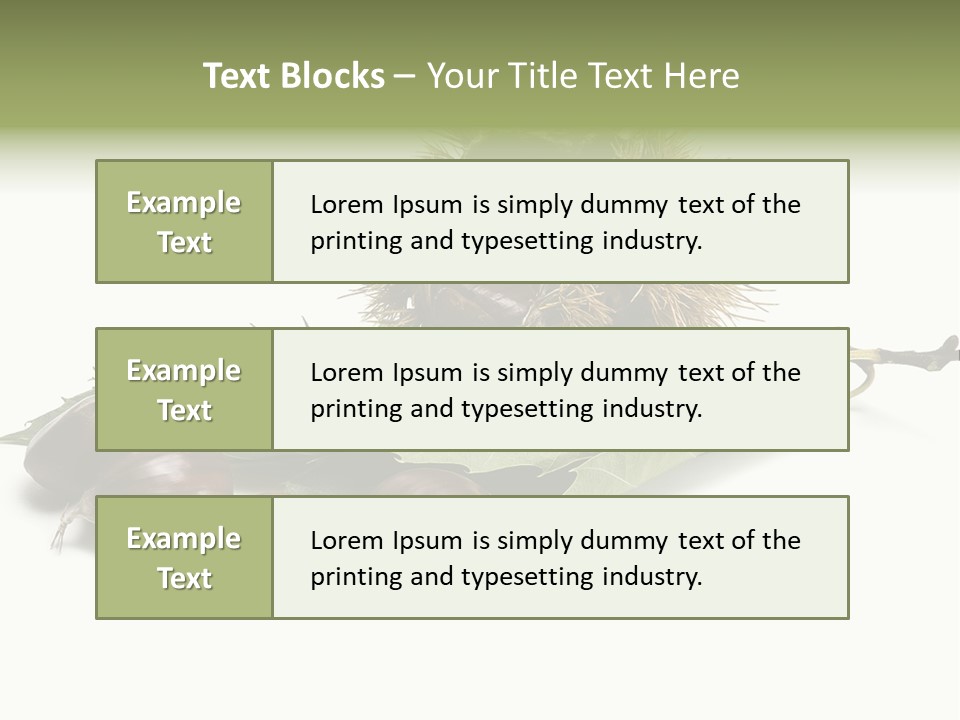 Autumn Brown Organic PowerPoint Template
