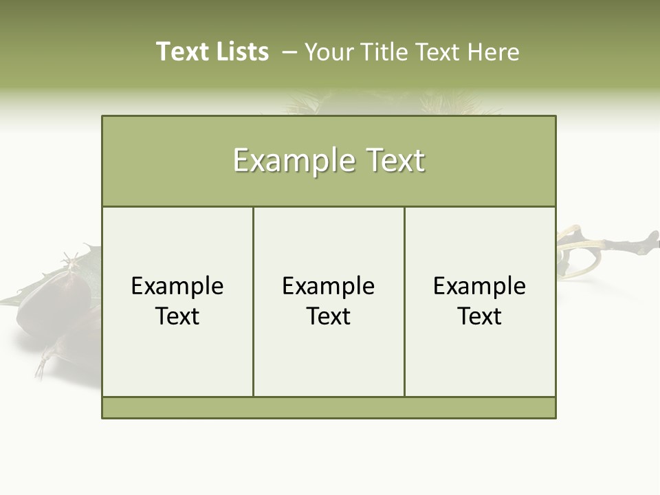 Autumn Brown Organic PowerPoint Template