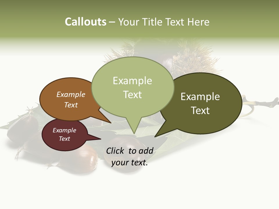 Autumn Brown Organic PowerPoint Template