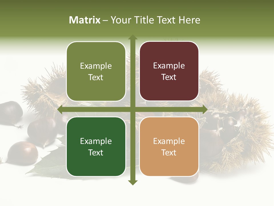Chestnut White Agriculture PowerPoint Template