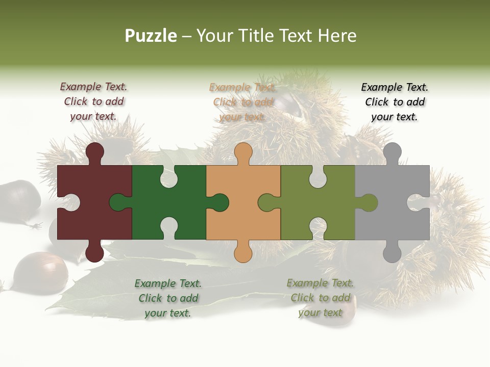 Chestnut White Agriculture PowerPoint Template