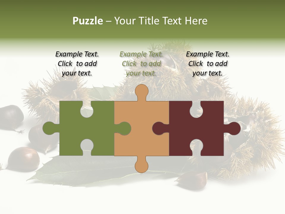 Chestnut White Agriculture PowerPoint Template