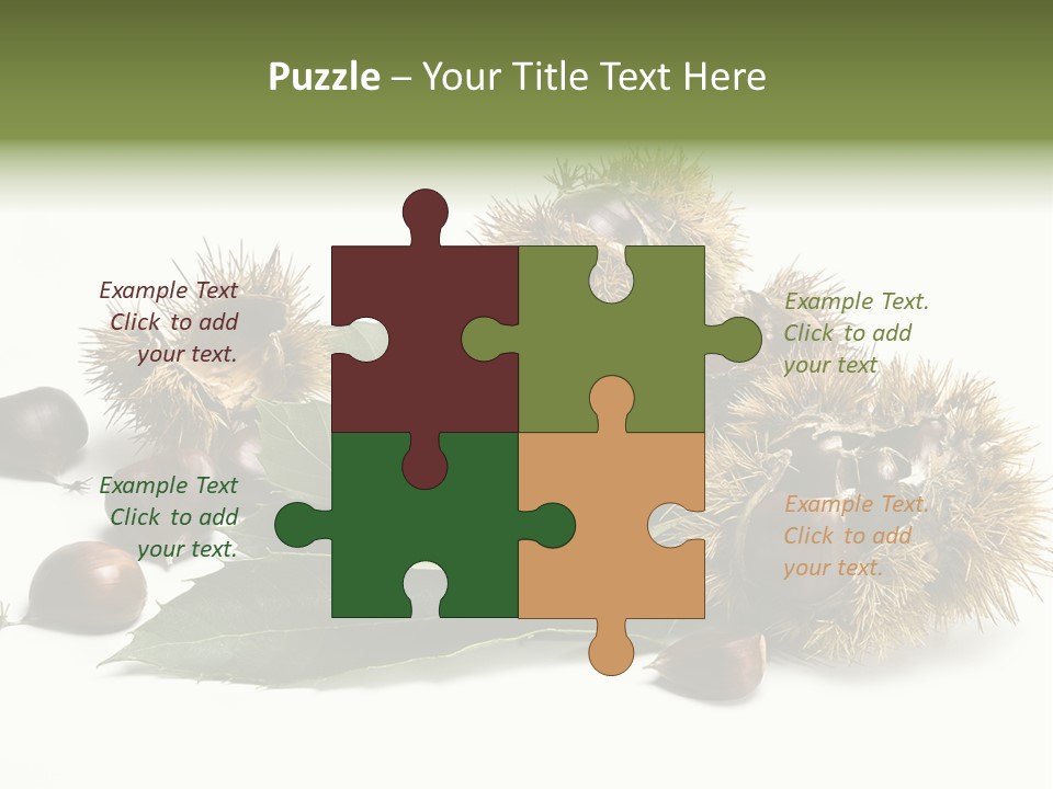 Chestnut White Agriculture PowerPoint Template