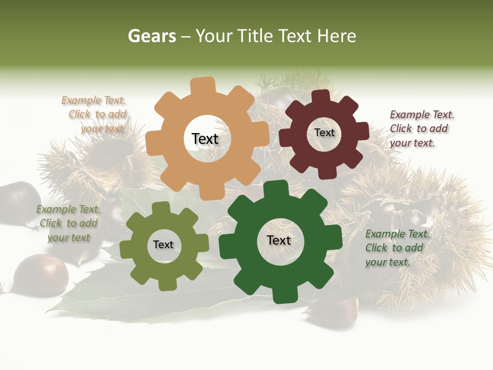 Chestnut White Agriculture PowerPoint Template