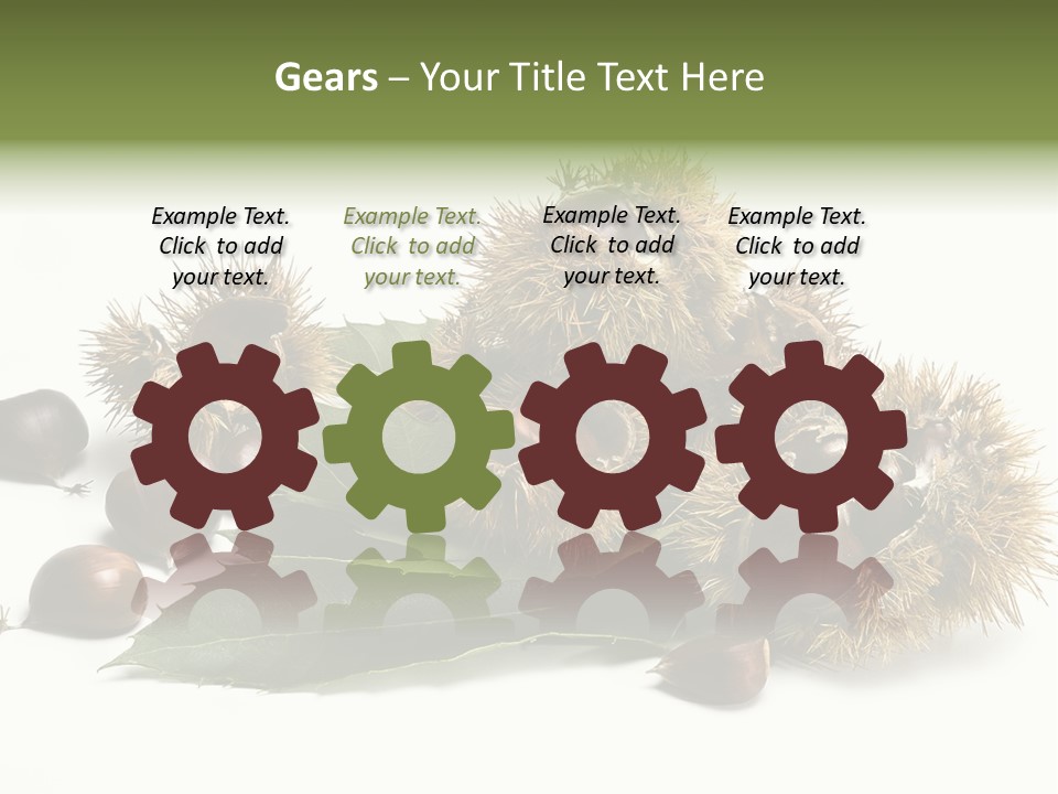 Chestnut White Agriculture PowerPoint Template