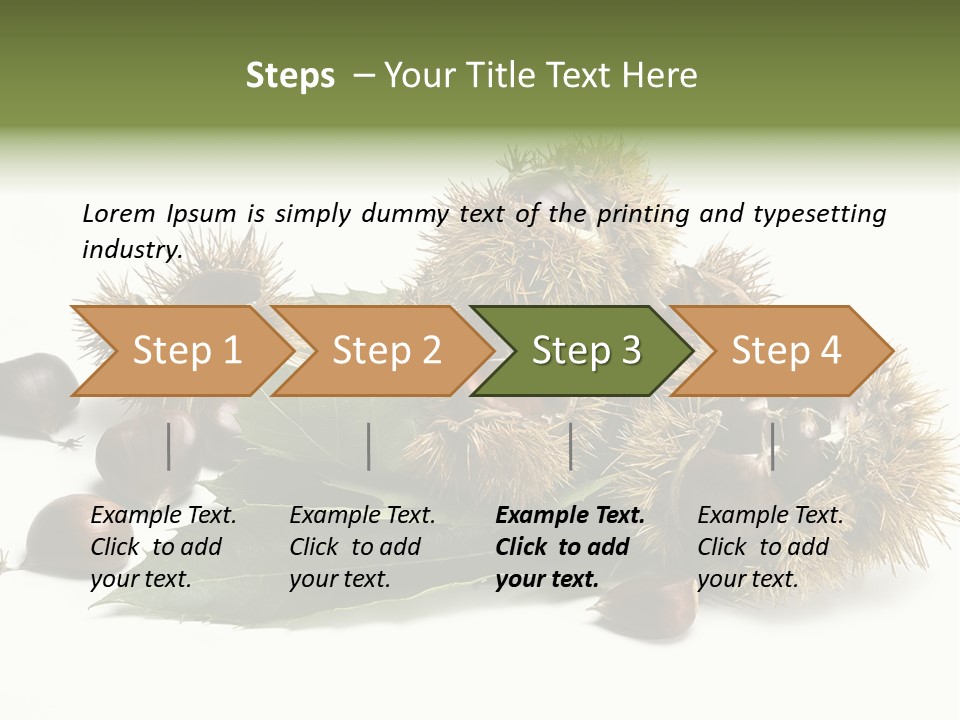 Chestnut White Agriculture PowerPoint Template