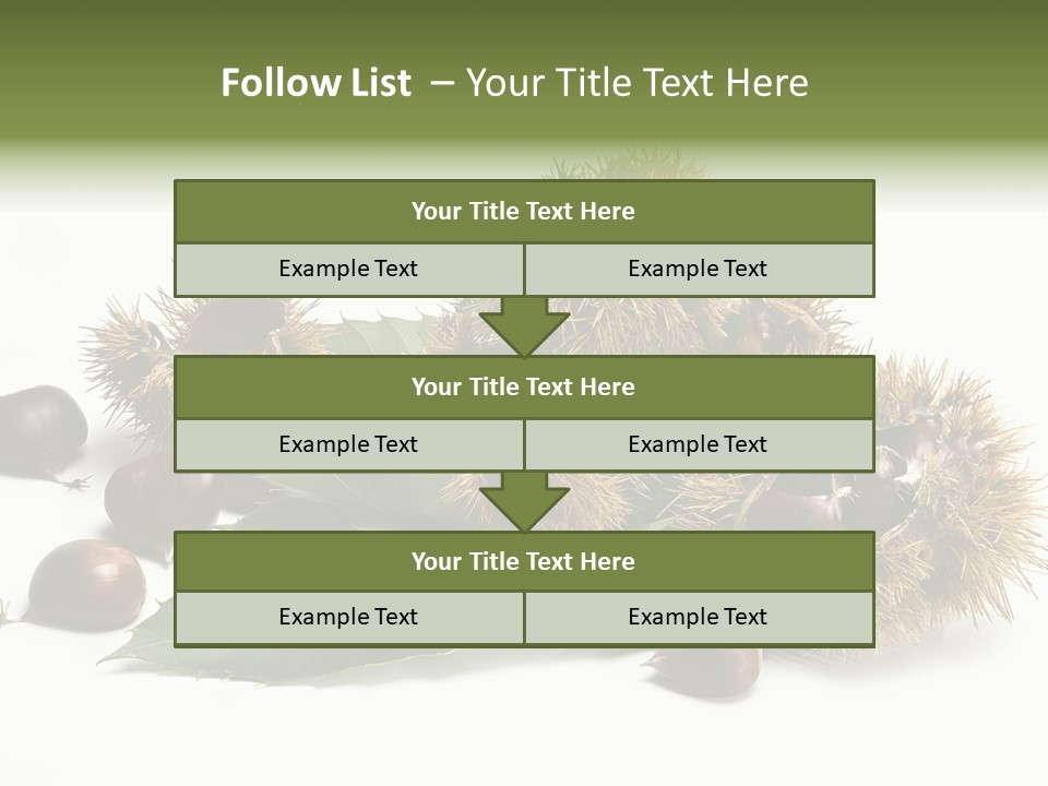 Chestnut White Agriculture PowerPoint Template