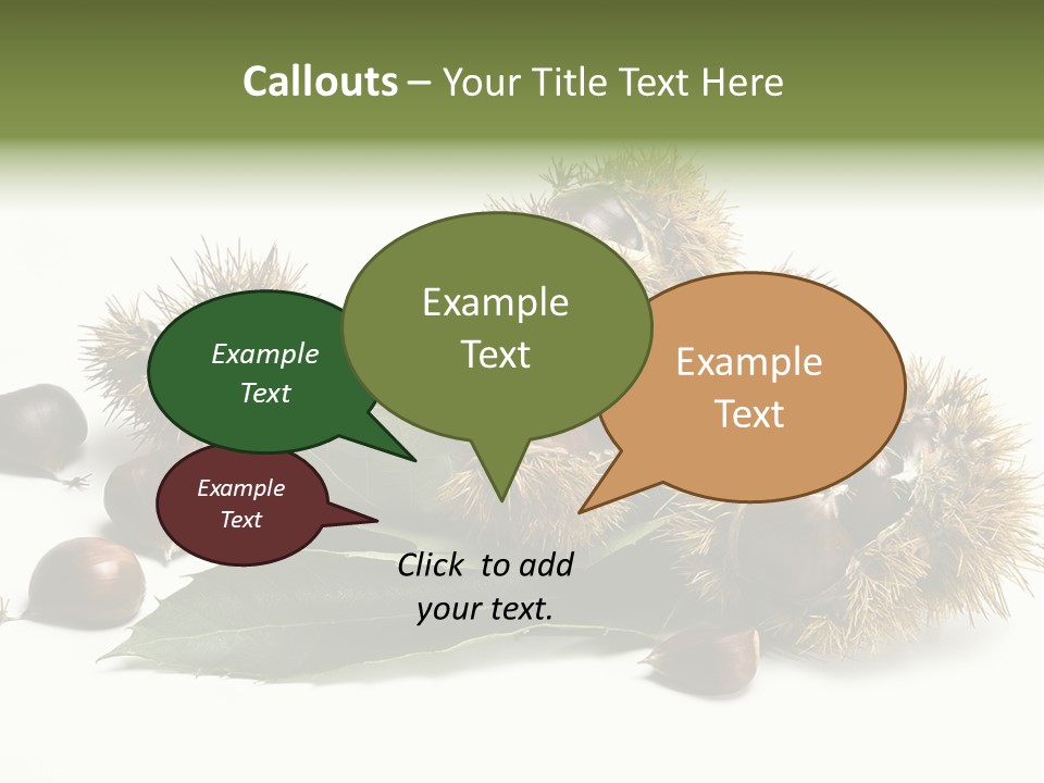 Chestnut White Agriculture PowerPoint Template