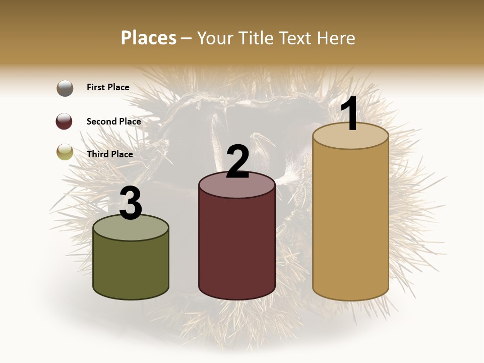 Leaf Edible Spiny PowerPoint Template