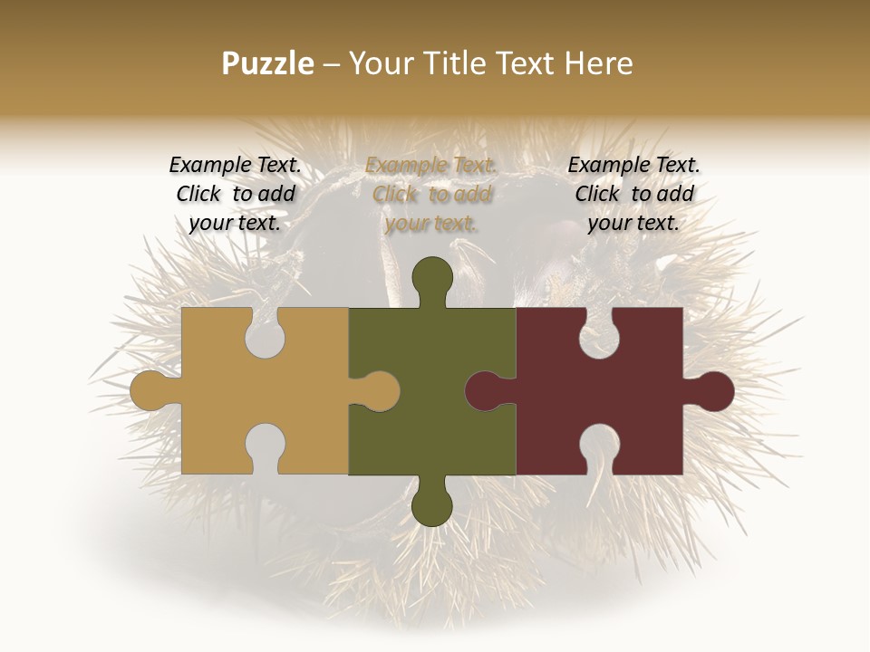 Leaf Edible Spiny PowerPoint Template