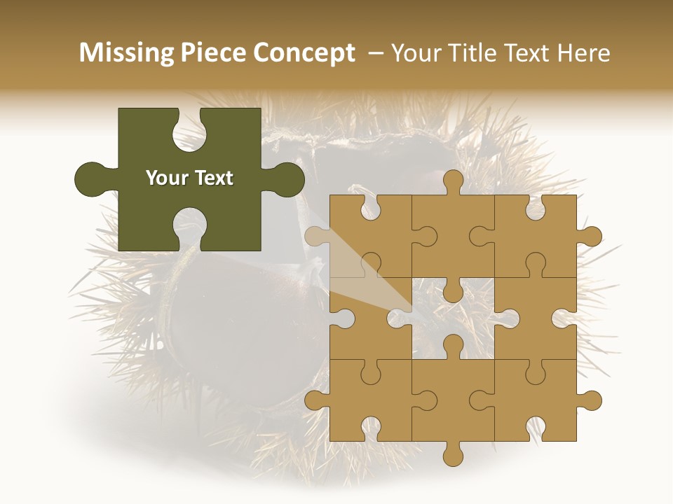 Leaf Edible Spiny PowerPoint Template