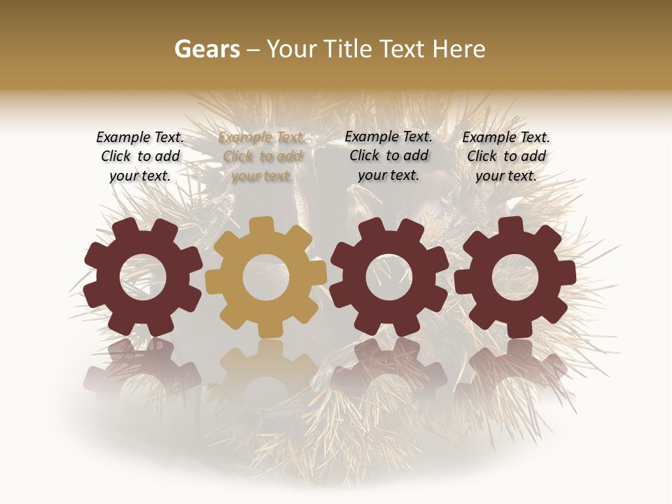 Leaf Edible Spiny PowerPoint Template