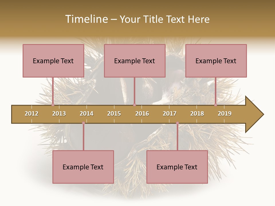 Leaf Edible Spiny PowerPoint Template