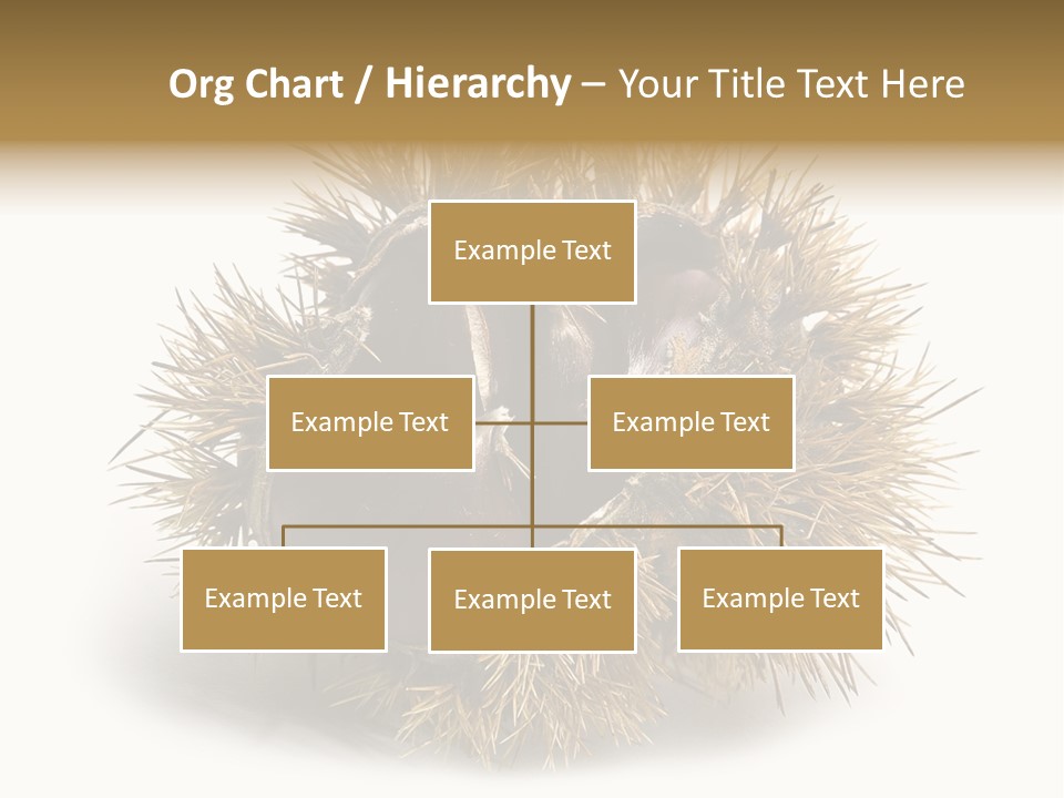Leaf Edible Spiny PowerPoint Template