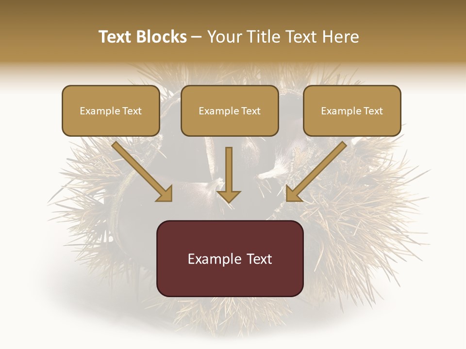 Leaf Edible Spiny PowerPoint Template