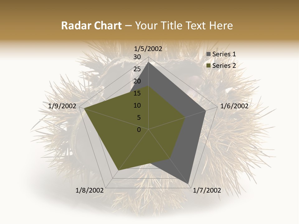 Leaf Edible Spiny PowerPoint Template
