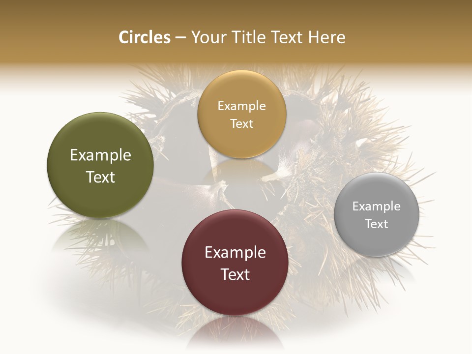 Leaf Edible Spiny PowerPoint Template