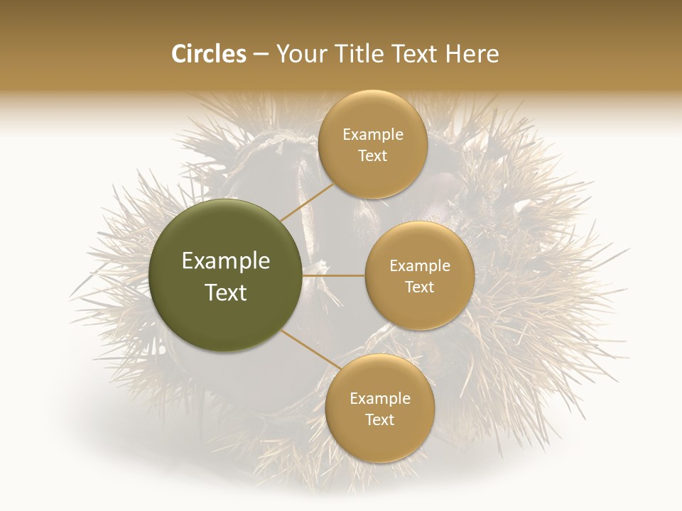 Leaf Edible Spiny PowerPoint Template