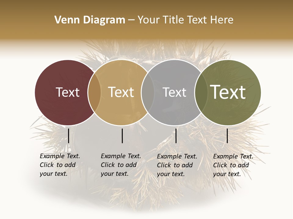 Leaf Edible Spiny PowerPoint Template