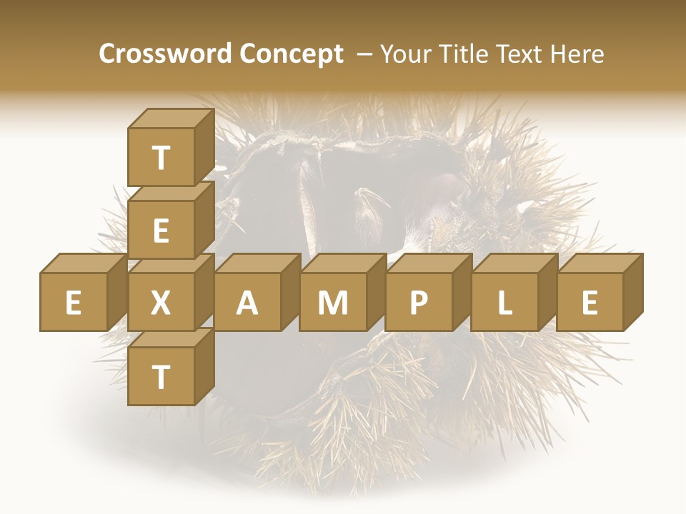 Leaf Edible Spiny PowerPoint Template