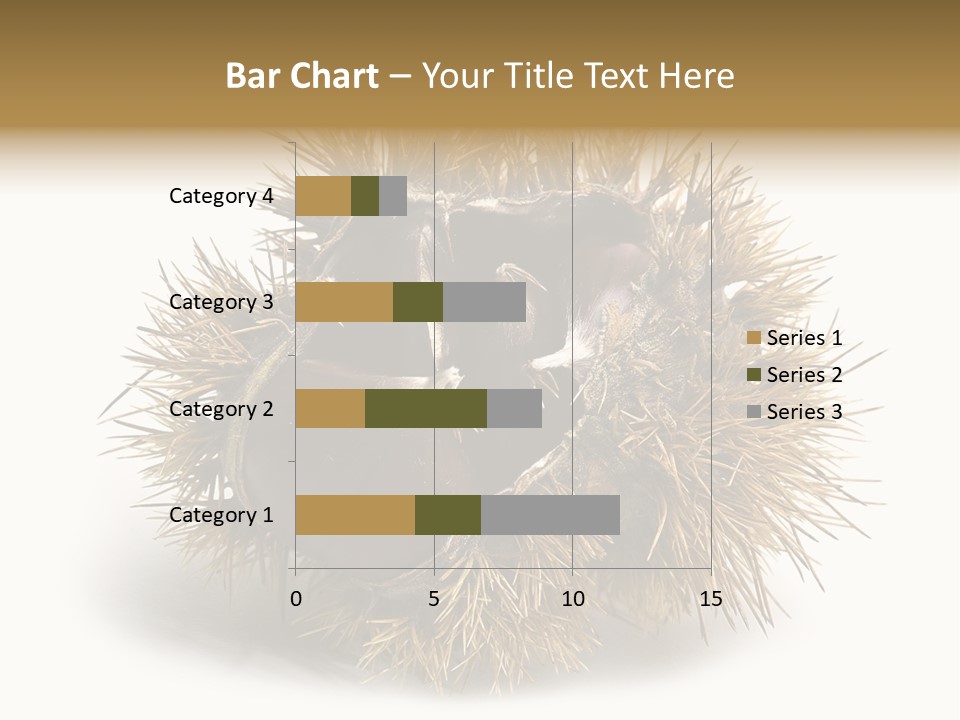 Leaf Edible Spiny PowerPoint Template