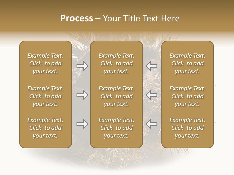 Leaf Edible Spiny PowerPoint Template