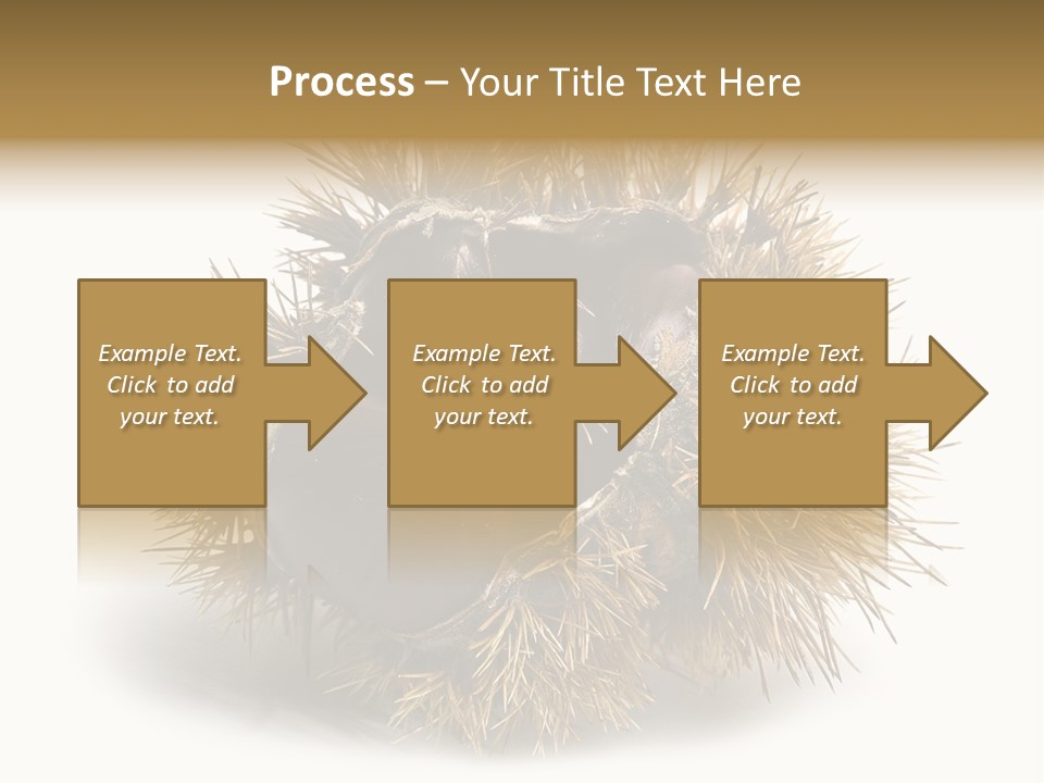 Leaf Edible Spiny PowerPoint Template