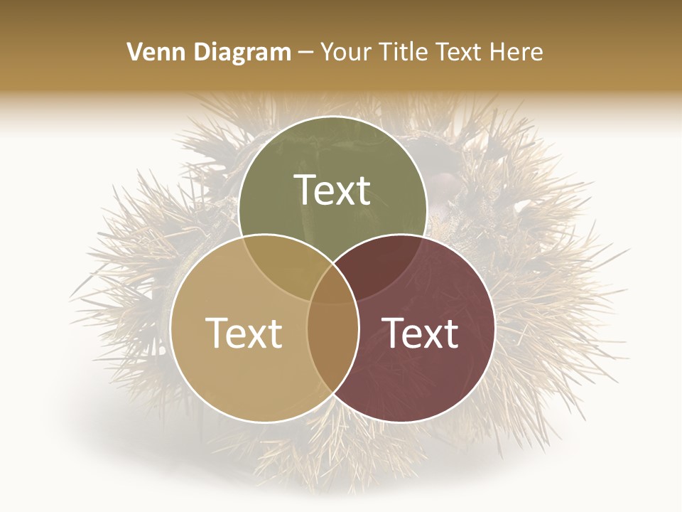 Leaf Edible Spiny PowerPoint Template