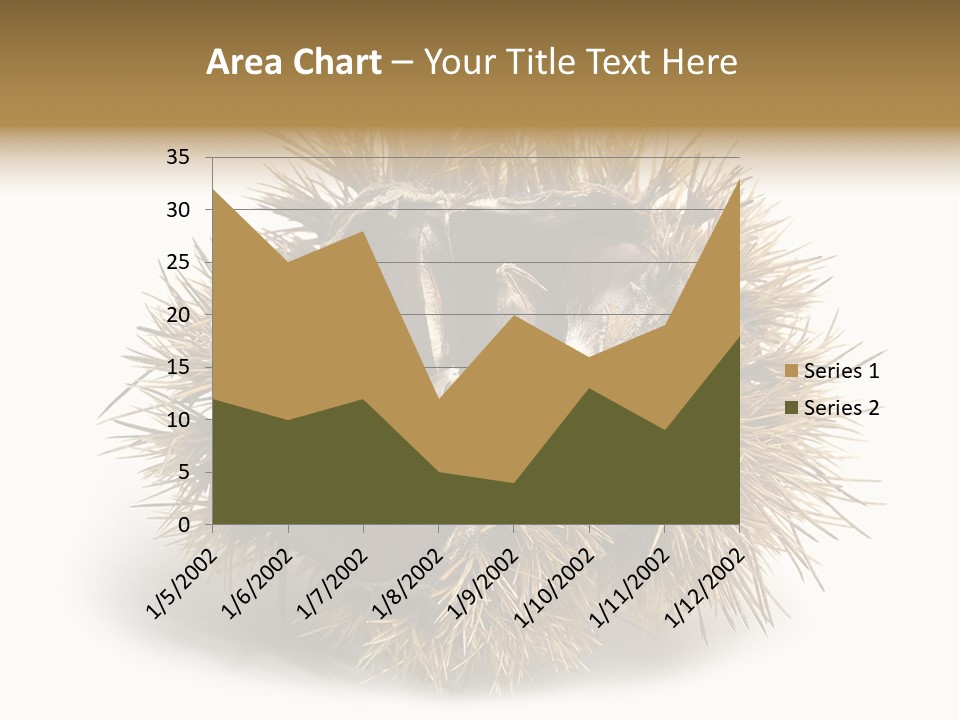 Leaf Edible Spiny PowerPoint Template