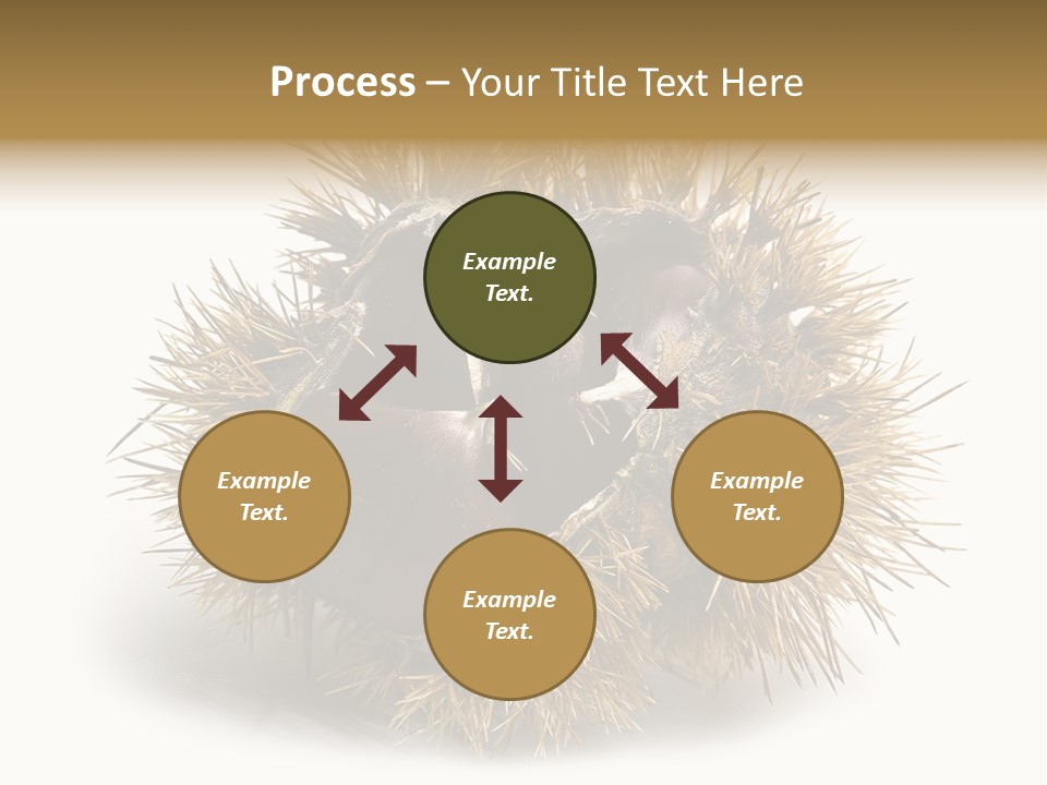 Leaf Edible Spiny PowerPoint Template