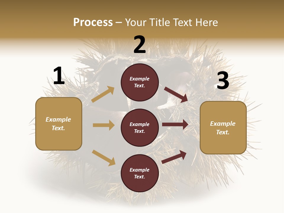 Leaf Edible Spiny PowerPoint Template