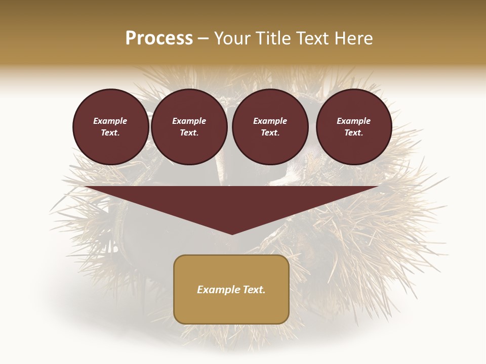 Leaf Edible Spiny PowerPoint Template