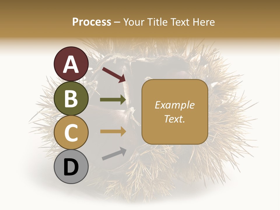 Leaf Edible Spiny PowerPoint Template