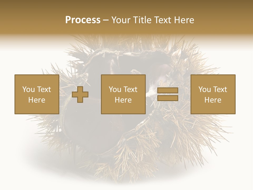 Leaf Edible Spiny PowerPoint Template