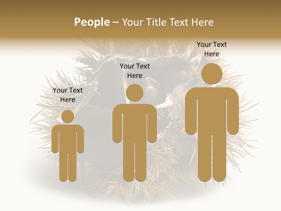 Leaf Edible Spiny PowerPoint Template