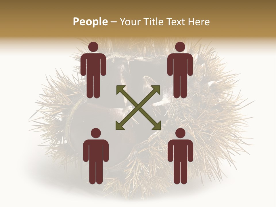 Leaf Edible Spiny PowerPoint Template