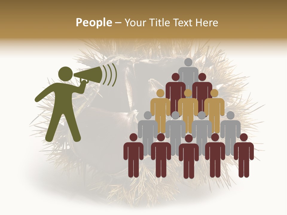 Leaf Edible Spiny PowerPoint Template