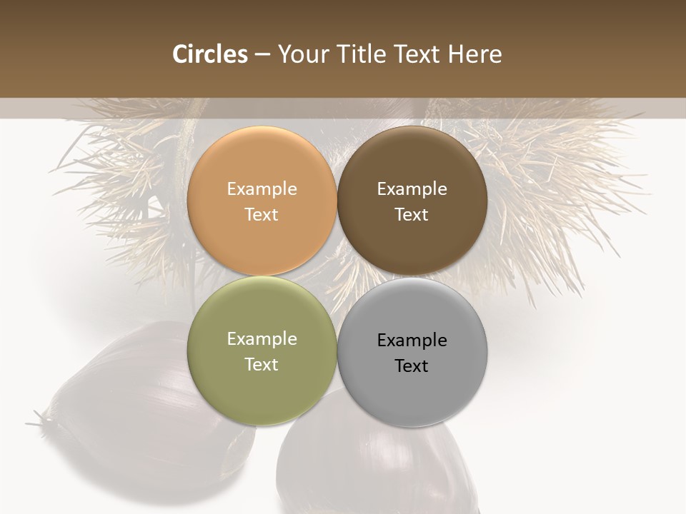 Autumn Crop Tree PowerPoint Template