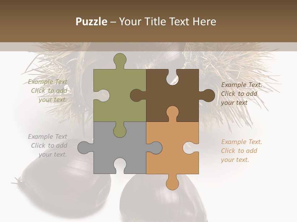 Autumn Crop Tree PowerPoint Template